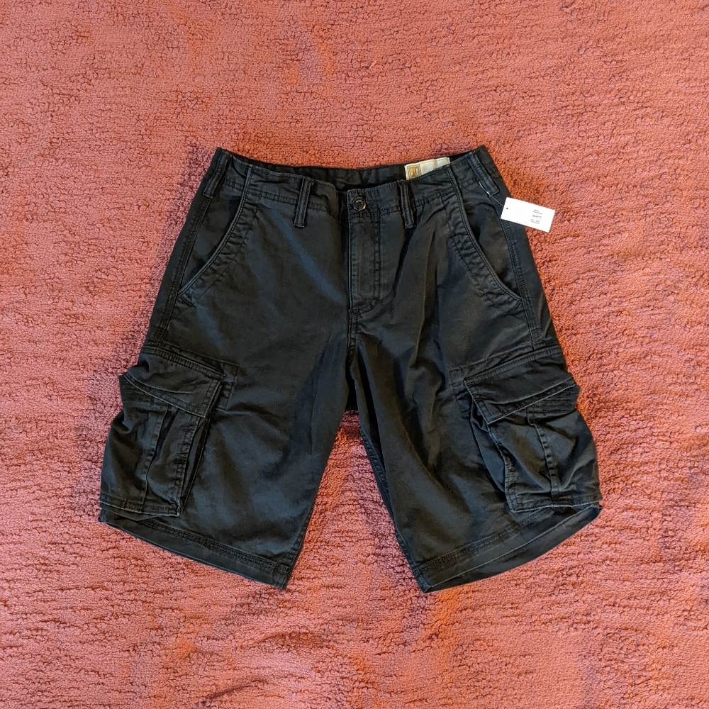 GAP Khakis Black Shorts